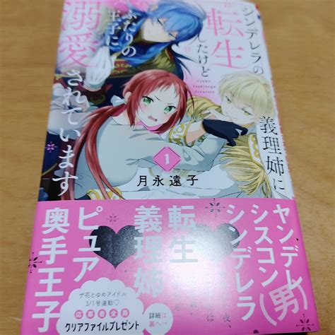 「シンデレラの義理姉に転生したけどふたりの王子に溺愛されています 1」月永 遠の通販 By Pokotans Shop｜ラクマ