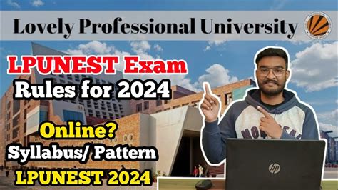 LPUNEST EXAM RULES 2024 LPUNEST EXAM COMPLETE GUIDE 2024 EXAM