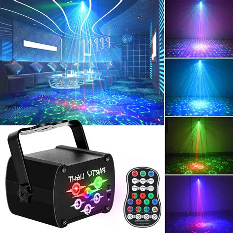 Projektor Dyskotekowy Kula Disco Reflektor Laser Led Rgb Kontrola