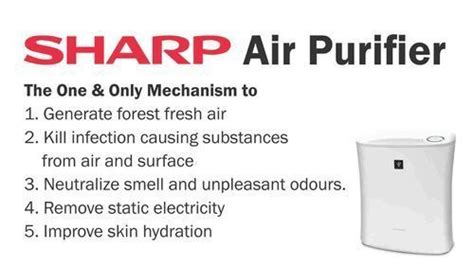 Sharp Room Air Purifier At Rs Piece Sharp Air Purifier Filter