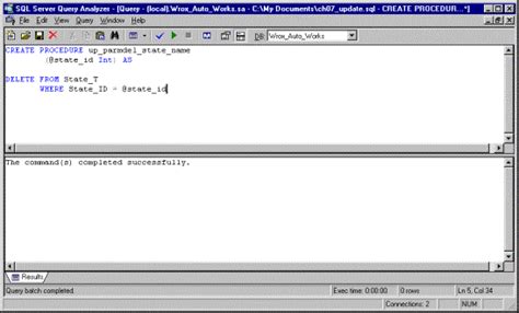 Delete Stored Procedure Stored Procedures Sql Server Sample Chapter Hot Sex Picture