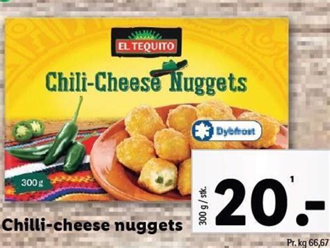 Chilli Cheese Nuggets Tilbud Hos Lidl