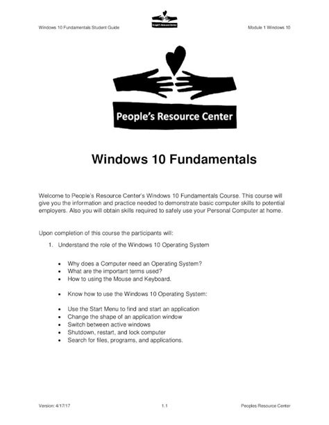 Pdf Windows 10 Fundamentals Pbdd · 2017 4 1 · Windows 10