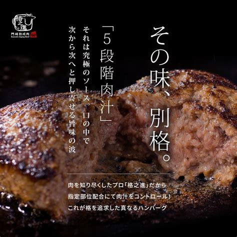 ハンバーグ ギフト お取り寄せ 冷凍 ハンバーグステーキ 格之進 3種の格之進ハンバーグセット（各2個合計6個入×2セット） Hamburg