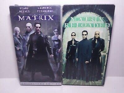 The Matrix Vhs Collectors Edition Matrix Reloaded