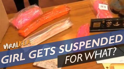 YEAR OLD GIRL GETS SUSPENDED FOR SELLING WHAT THE PRINCIPAL CLAIMED WERE SEX TOYS YouTube