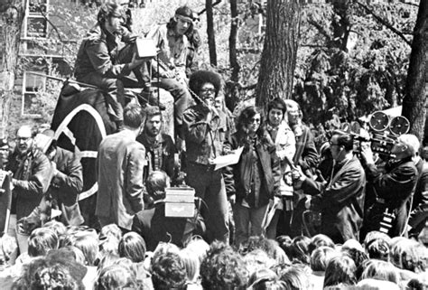 On The Banks Of The Red Cedar Protest At The Rock Circa 1970