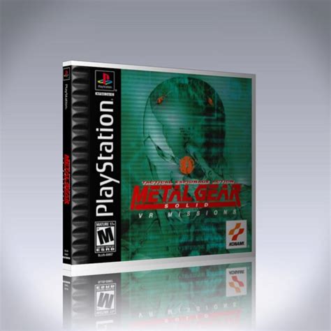 Metal Gear Solid Vr Missions Retro Game Cases 🕹️