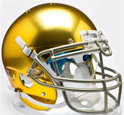 Notre Dame Fighting Irish Authentic Schutt XP Full Size Helmet Textu