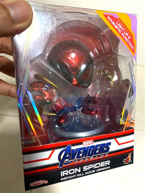 Hot Toys Cosbaby Avengers Endgame Iron Spider Instant Kill Mode Version Hobbies Toys