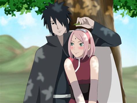 Sasuke X Sakura By Pungpp Anime Naruto Sasuke Uchiha Gambar Anime