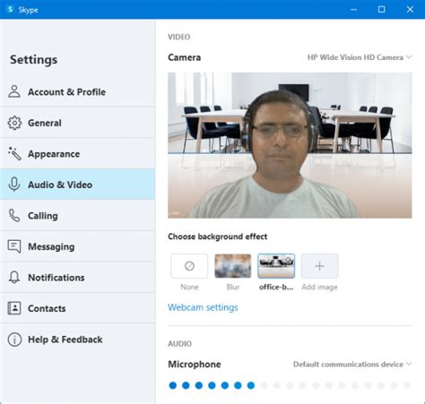 How To Change Skype Backgrounds