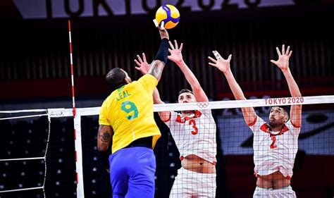 JO 2020 Volley ball La Tunisie battue par le Brésil Gnet news