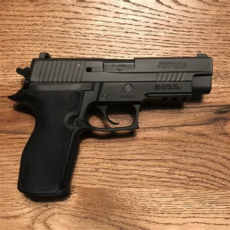 Sig Sauer P227 Enhanced Elite Black Nitron Armurerie Wyn Sàrl