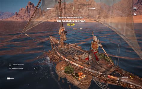 Assassins Creed Origins Guide And Walkthrough The Scarabs Trireme Location