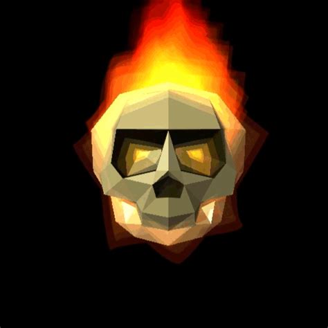 Flaming Skull  On Imgur