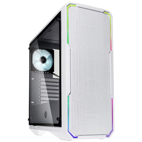 Bitfenix Enso Mesh Cristal Templado Rgb Blanco Caja Torre