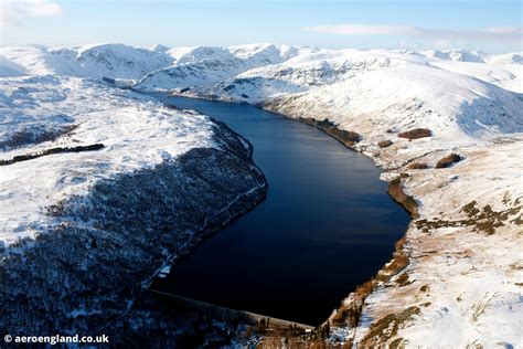 Aeroengland Aerial Photograph Of Haweswater Reservoir In The Lake