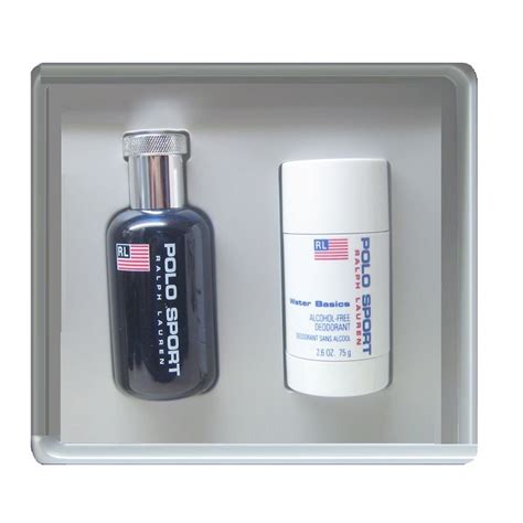 Polo Sport Gift Set for men - 2.5oz Eau De Toilette Spray and 2.5oz ...