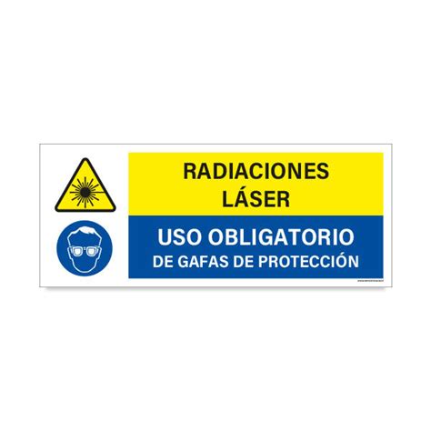 Radiaciones Laser Uso Obligatorio De Gafas De Protección Señaliza Spa