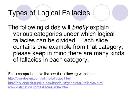 Ppt Logical Fallacies Powerpoint Presentation Free Download Id326982