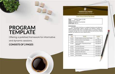 FREE Program Template - Download in Word, Google Docs, Excel, PDF ... 