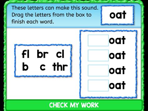 Oat Ending Sounds Interactive Worksheets Anywhere Teacher