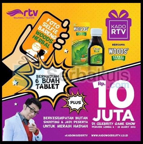 Kontes Foto Selfie Woods Herbal Berhadiah 6 Tablet