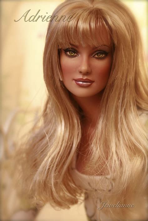 Adrienne Barbie Collection Doll Face Fashion Dolls