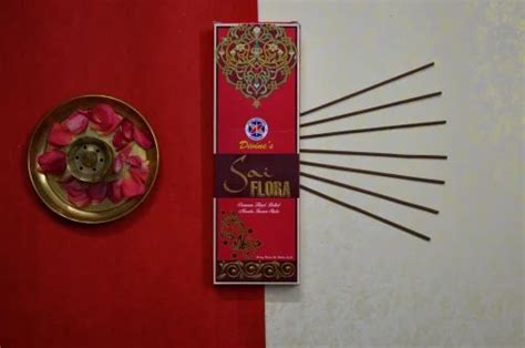 Charcoal And Bamboo Divine S Sai Flora Flora Premium Incense Sticks 30