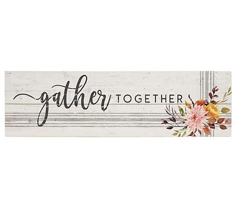 Gather Together Wall Art - QVC.com