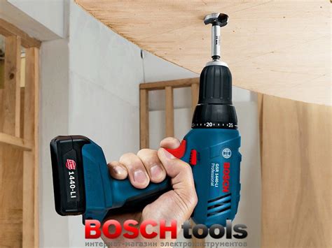 Аккумуляторная дрель-шуруповёрт Bosch GSR 1440 LI - купить BOSCH ...