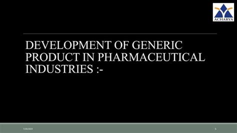 Generic Drug Product Developmentpptx