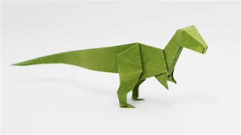 Origami Velociraptor Diagrams And Video Jo Nakashima