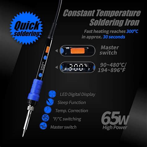 Yihua D Iii W Led Digital Electronic Soldering Iron Buy Online At