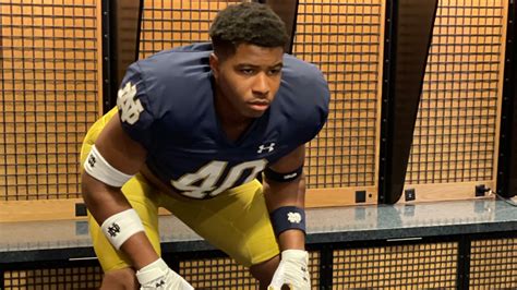 Notre Dame In The Mix For Top 2023 Pa Lb Josiah Trotter Irish Sports