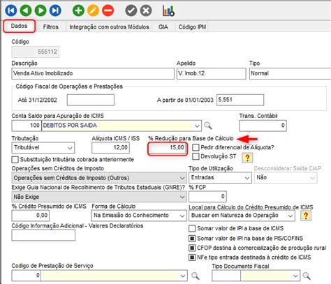 Como Calcular O Icms Na Nota Fiscal - TMS - Nota Fiscal - Gerar Nota Fiscal com redução de base de ICMS – Senior