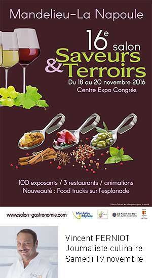 Salon Saveurs et Terroirs à Mandelieu la napoule Actualité Gastronomie