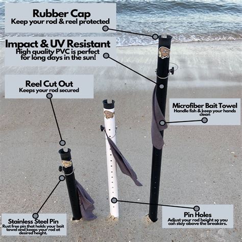 Pvc Surf Fishing Rod Holder