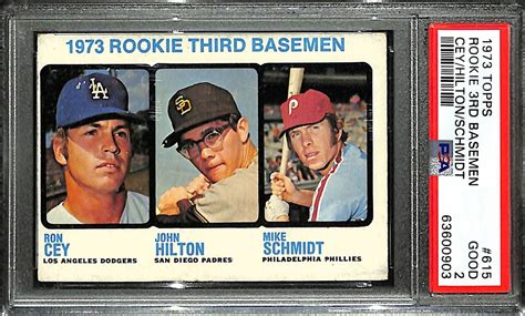 Lot Detail Topps Mike Schmidt Ron Cey Rookie Card Rookie Rd