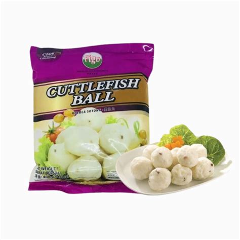 Cuttlefish Ball Figo 400gm 墨鱼丸 Unicofoods