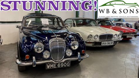 WB Sons October 2021 Classic Car Auction Preview Ft Daimler 250 V8