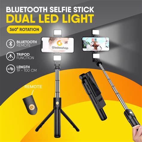 Jual Tongsis Bluetooth Tripod 3in1 Remote Selfie Stick Integrated