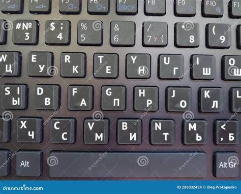 I Paste The Cyrillic Alphabet On The Latin Keyboard Of An Imported