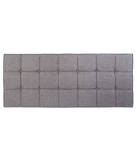 Headboards Padded Grey Polyester - 160cm