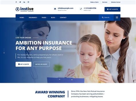 10+ Best Insurance WordPress Themes 2024 - aThemes