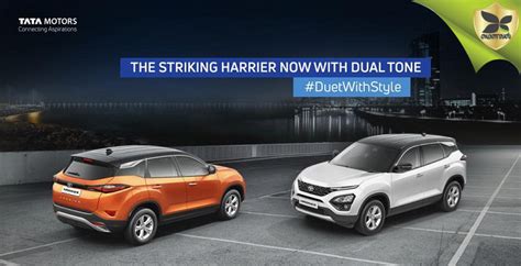 Tata Harrier Dual Tone Launched Mowval Auto News