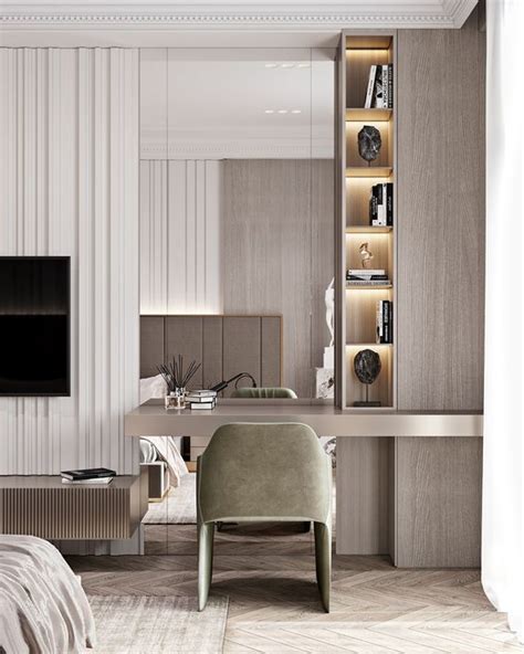 Pin On CHAMBRE PARENTALE Modern Luxury Bedroom Interior Design