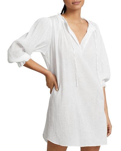 White Polo Ralph Lauren Nightwear And Sleepwear For Women Lyst