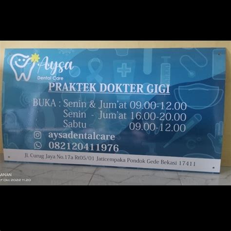 Jual Acrylic X Papan Nama Dokter Bidan Plang Praktek Sign Label